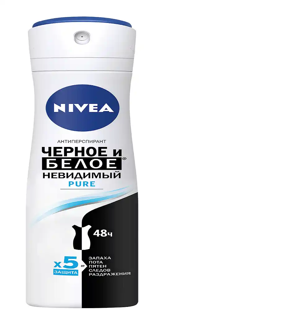 Антиперспирант Nivea жен.Черное