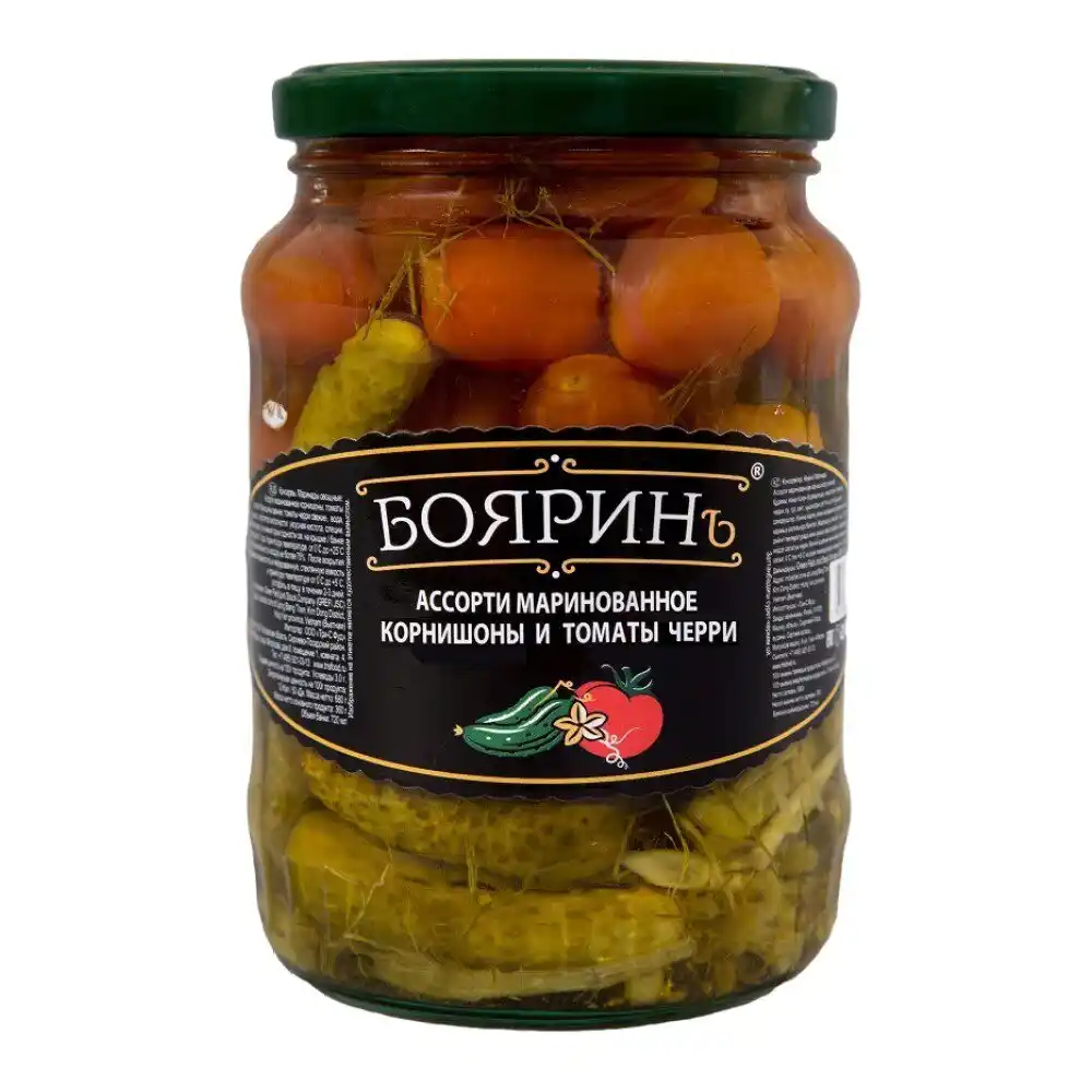 Ассорти Бояринъ Корнишоны