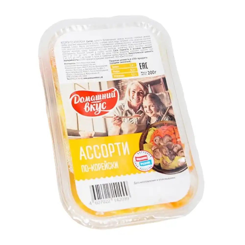Ассорти по-корейски Домашний