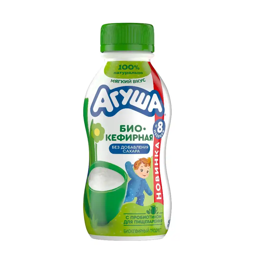 Био-кефир Агуша без