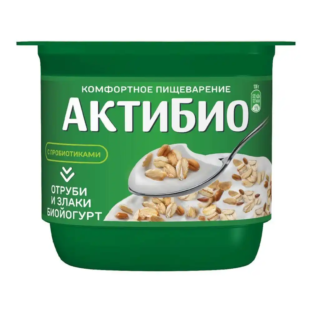 Биойогурт АктиБио Отруби