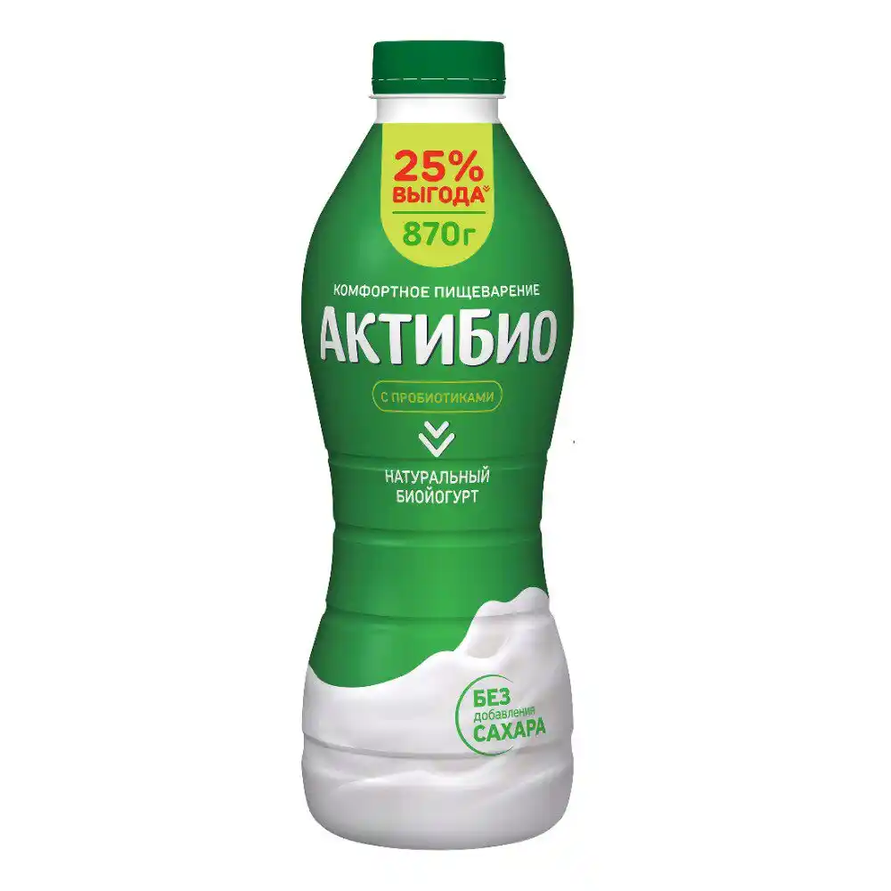 Биойогурт АктиБио Натуральный