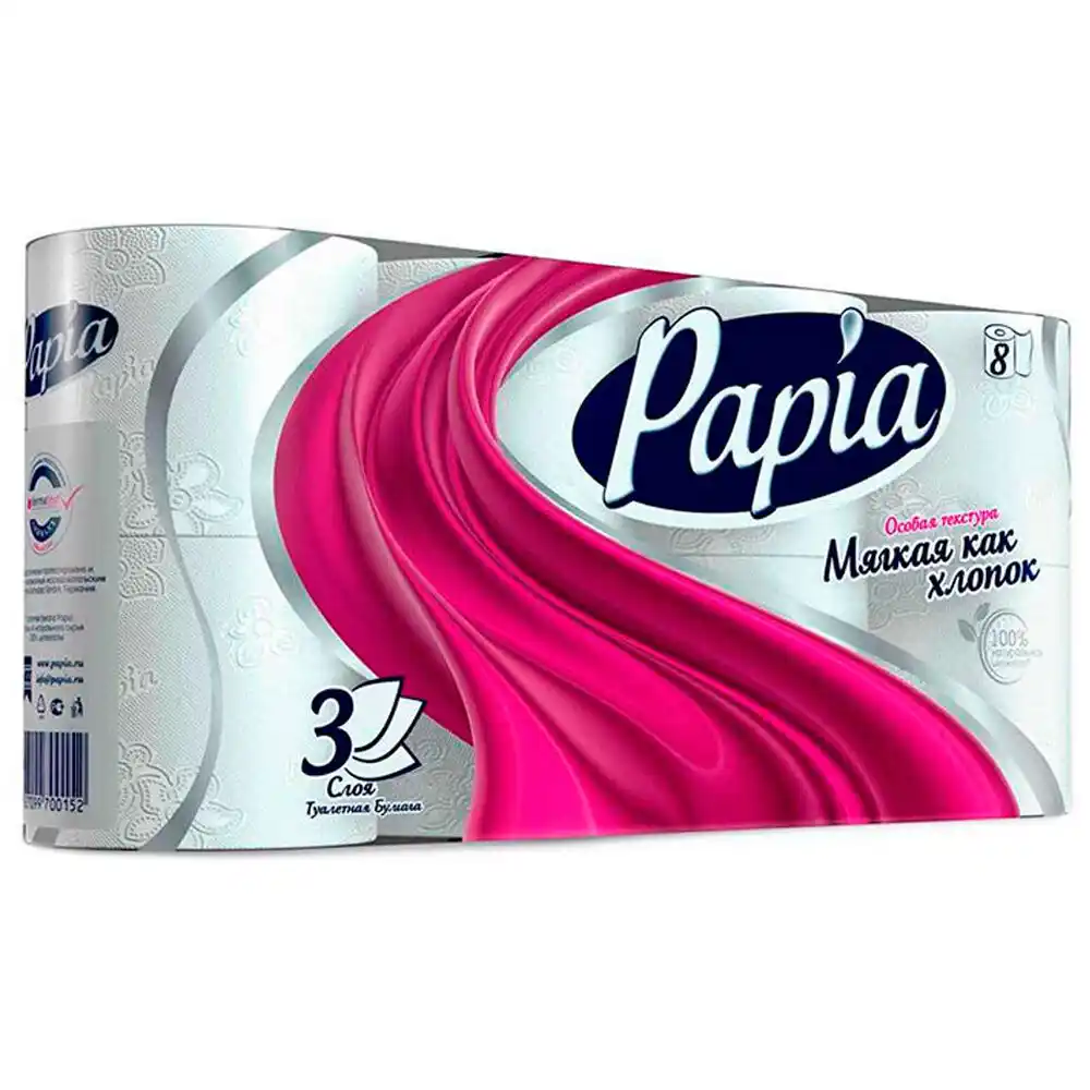 Бумага туалетная рулонов