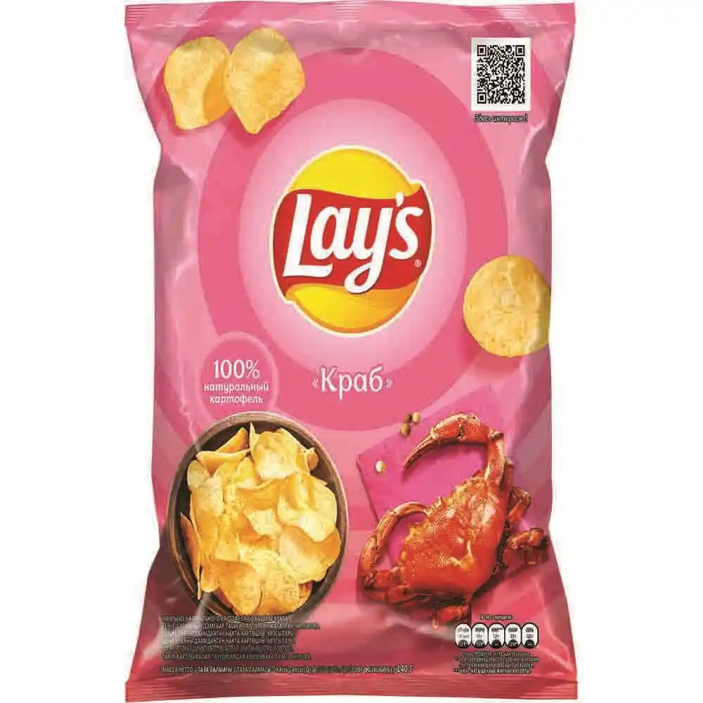 Чипсы Lay's Краб