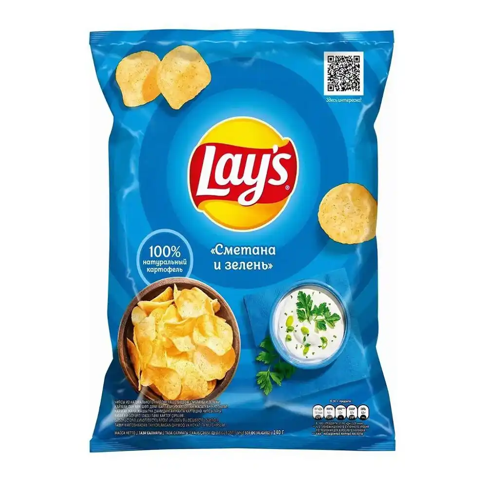 Чипсы Lay's Сметана