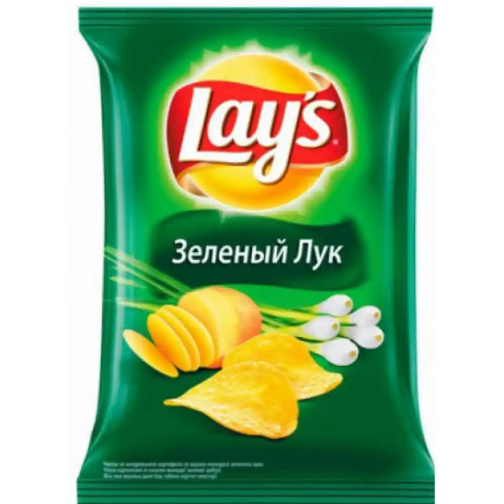 Чипсы Lay's Зеленый