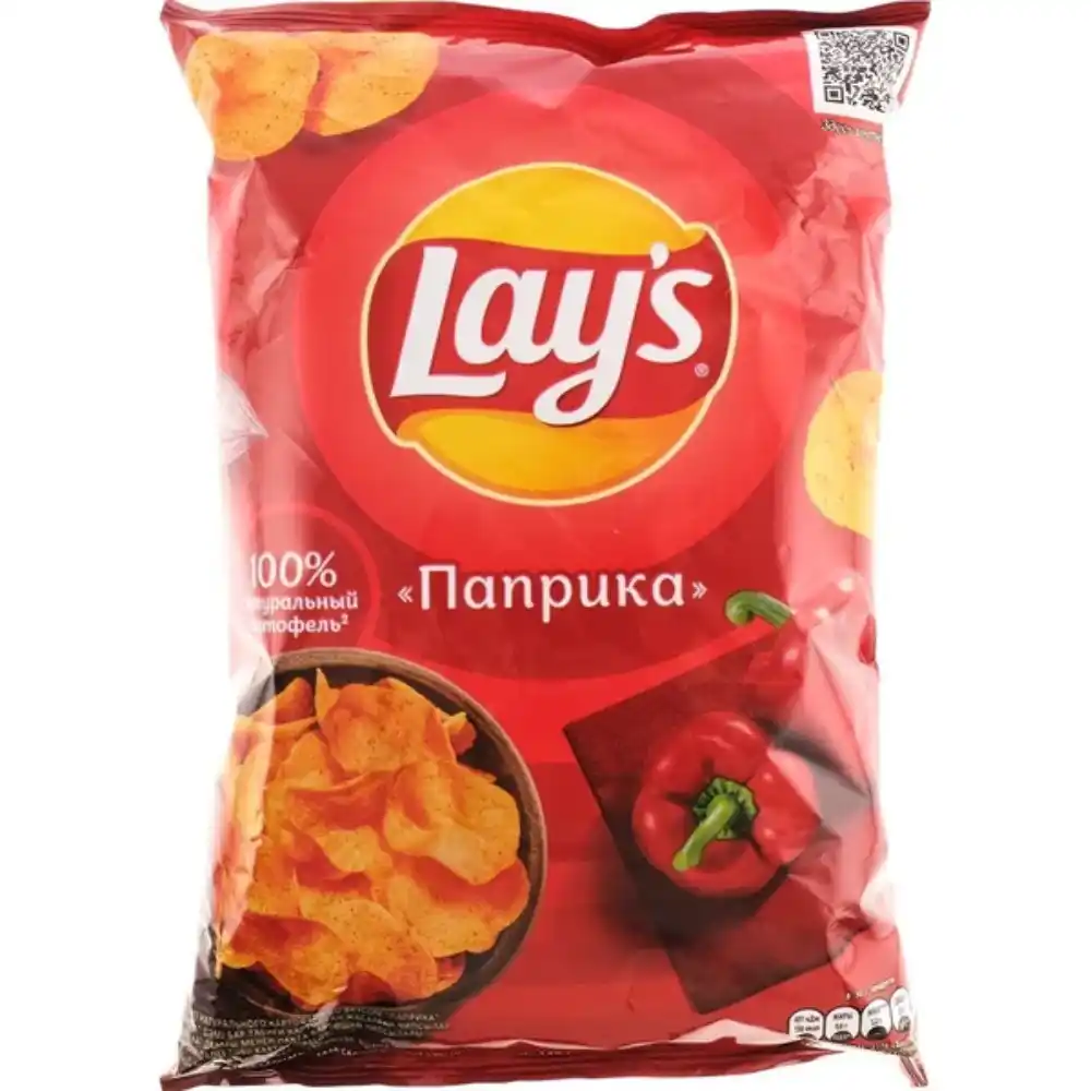 Чипсы Lays Паприка