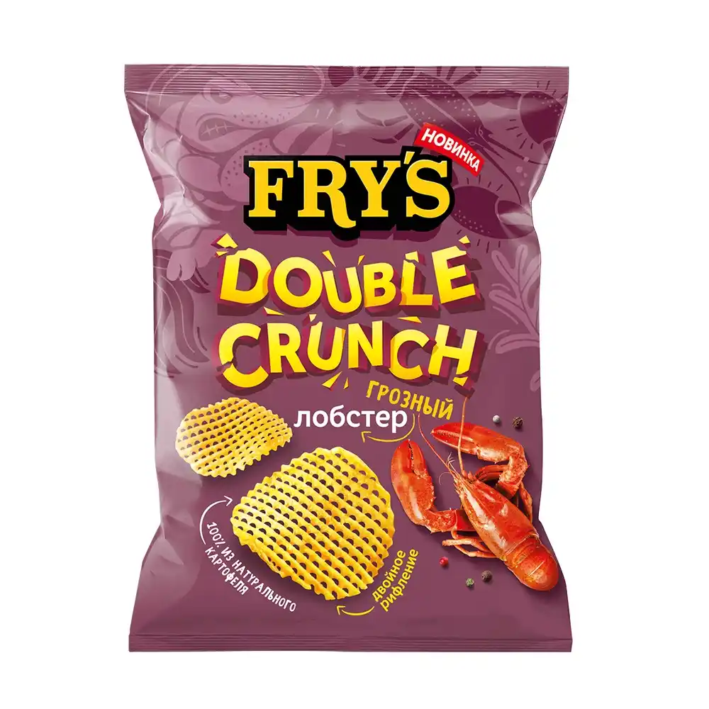 Чипсы FRY’S рифлёные