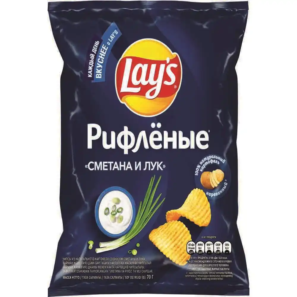 Чипсы Lay's Сметана