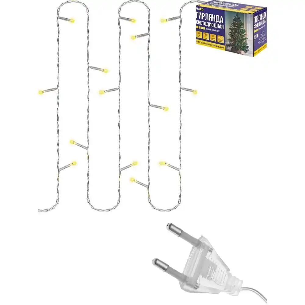Гирлянда метражная 10м