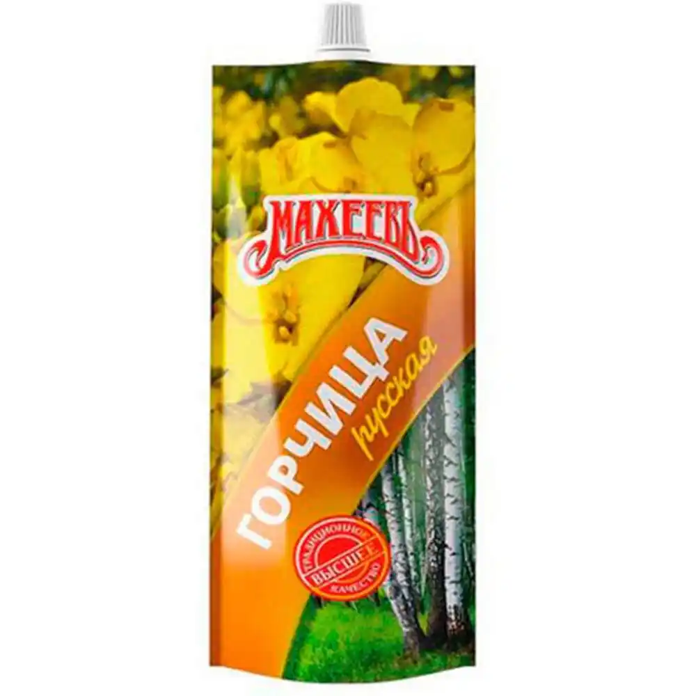 Горчица Махеевъ Русская