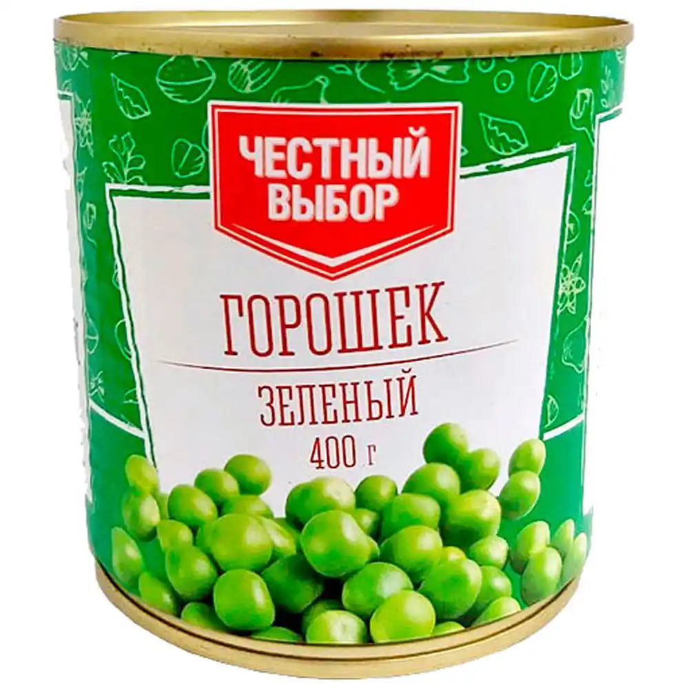 Горошек зеленый Честный