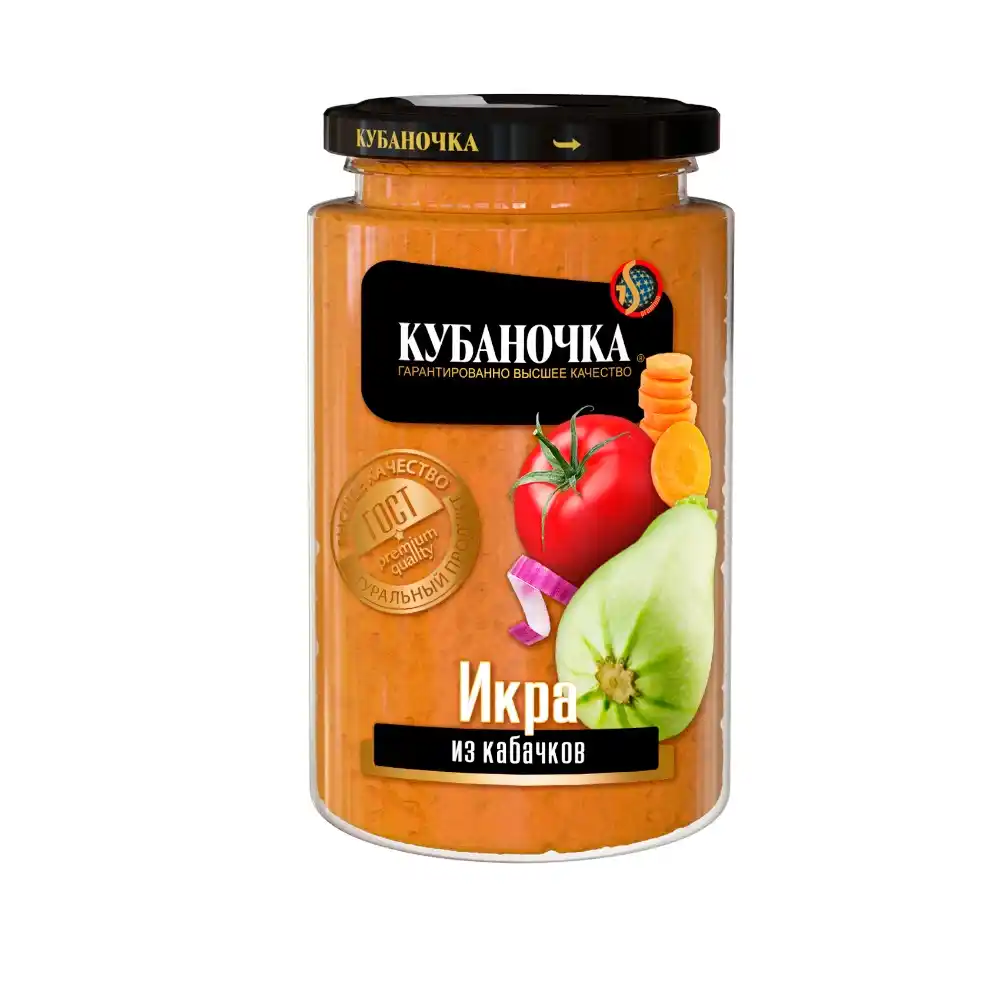 Икра Кубаночка Кабачковая