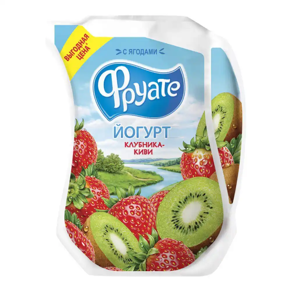 Йогурт Фруате клубника-киви