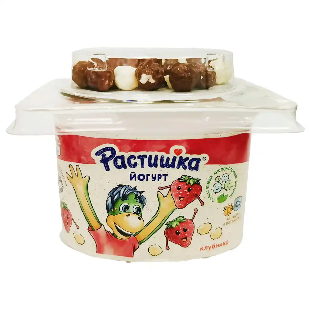 Йогурт Растишка клубника