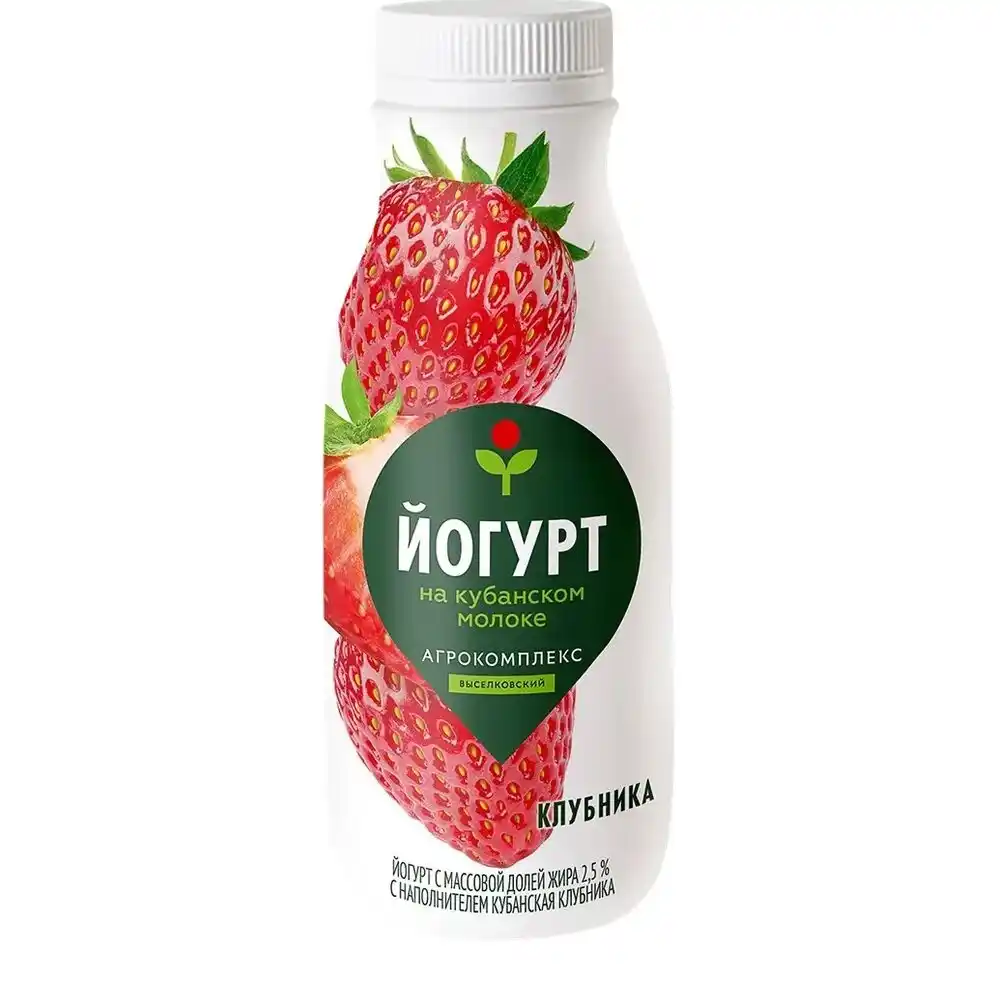 Йогурт Агрокомплекс Клубника
