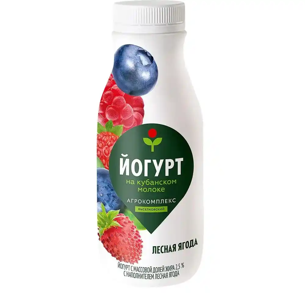 Йогурт Агрокомплекс Лесная