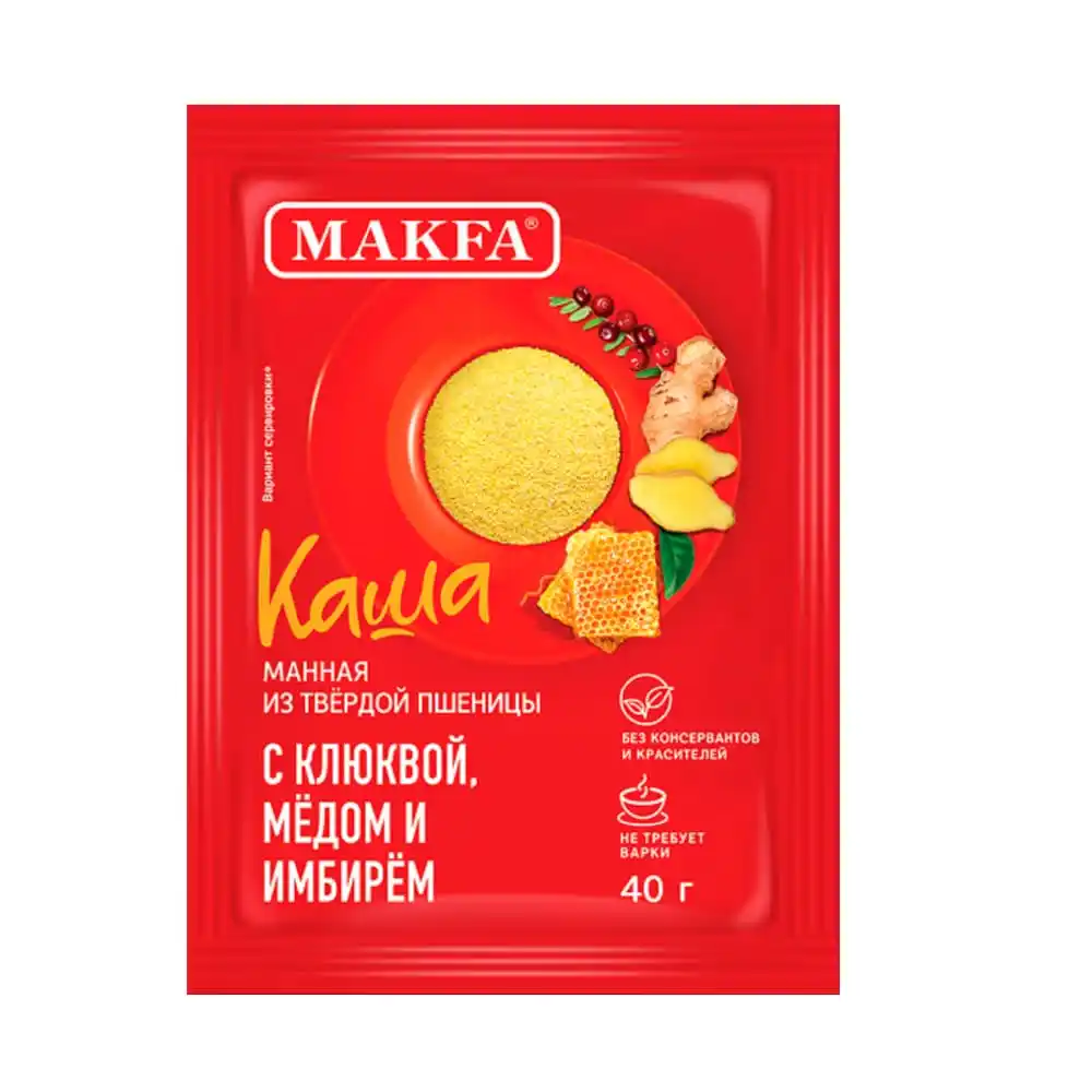 Каша Макфа манная