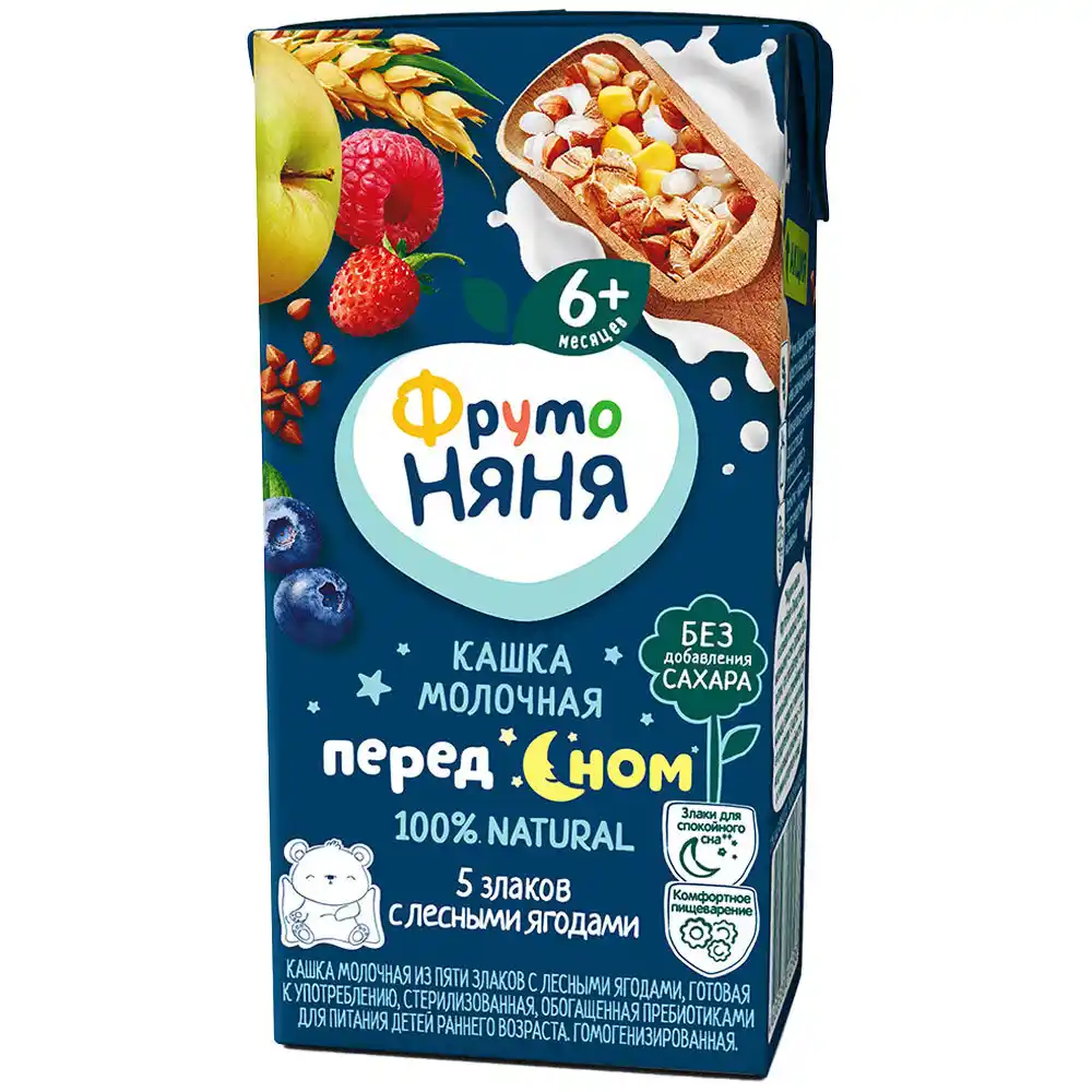 Кашка ФрутоНяня молочная