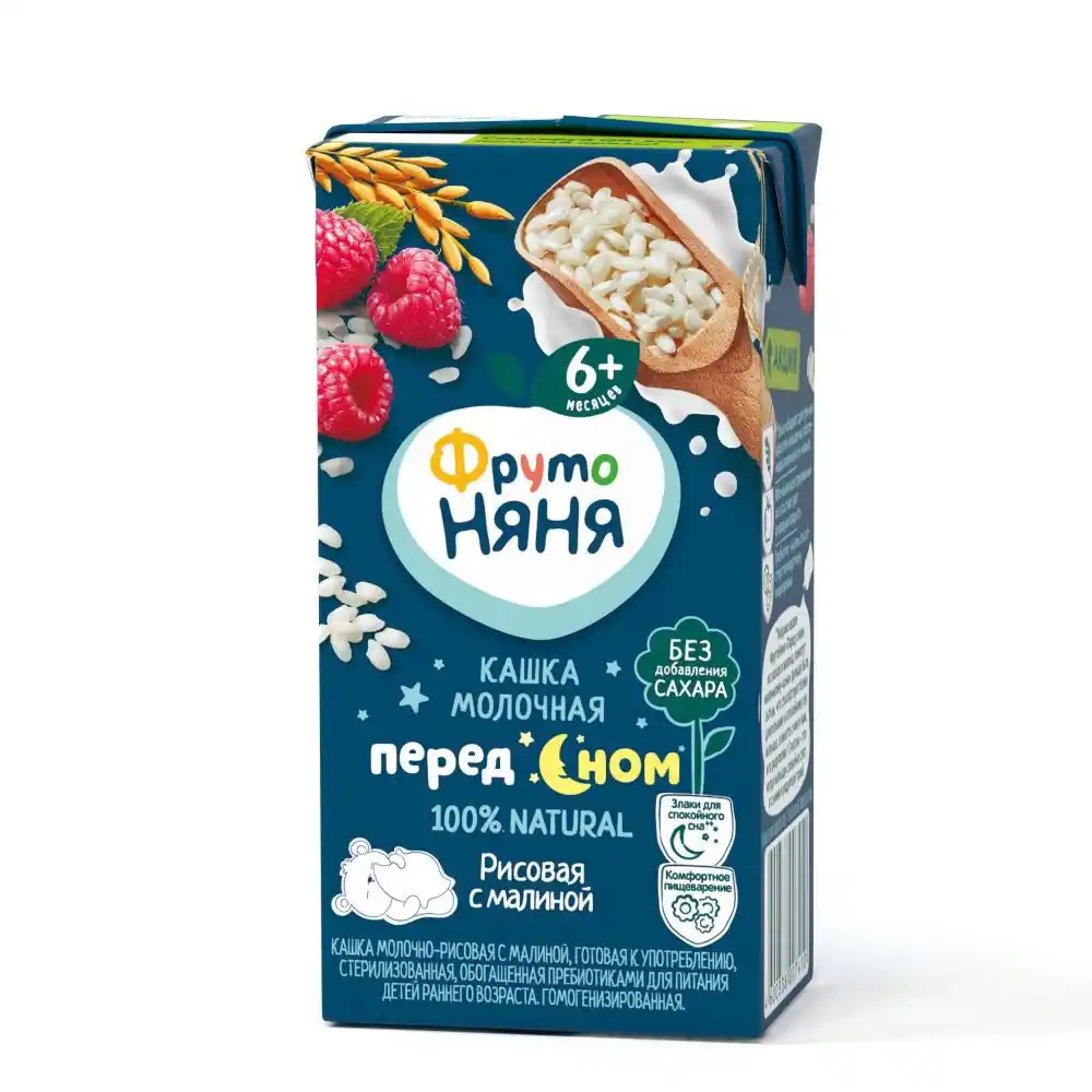 Кашка ФрутоНяня молочно-рисовая