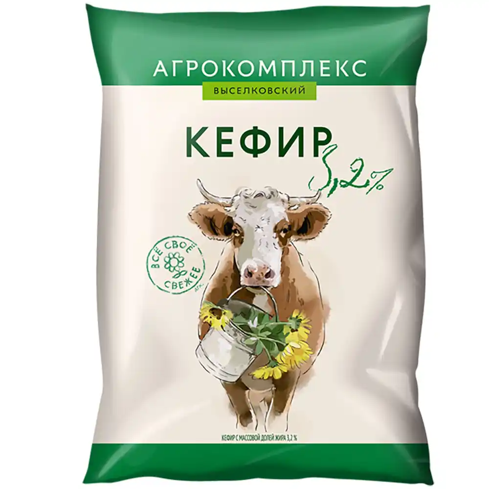 Кефир Агрокомплекс %