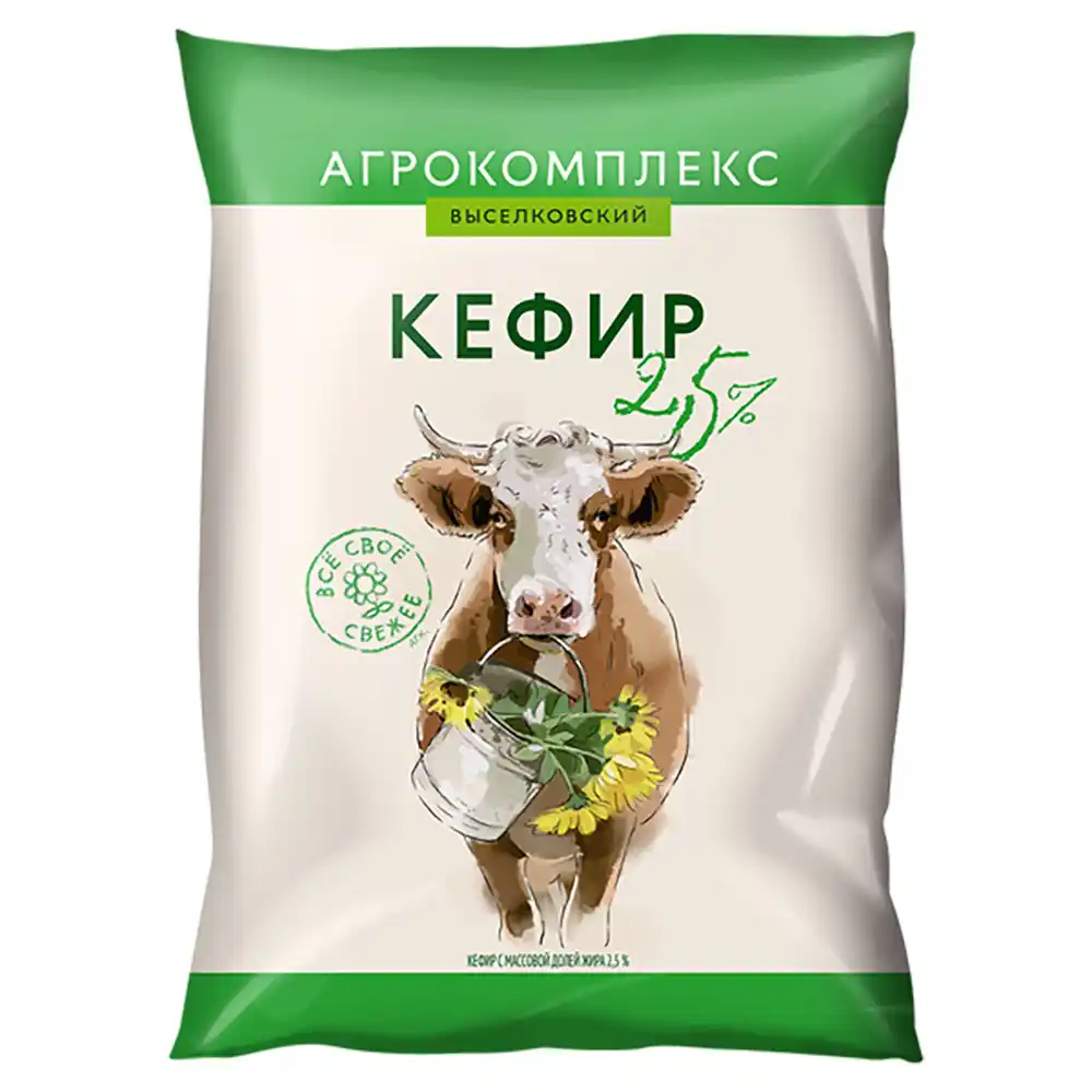 Кефир Агрокомплекс %