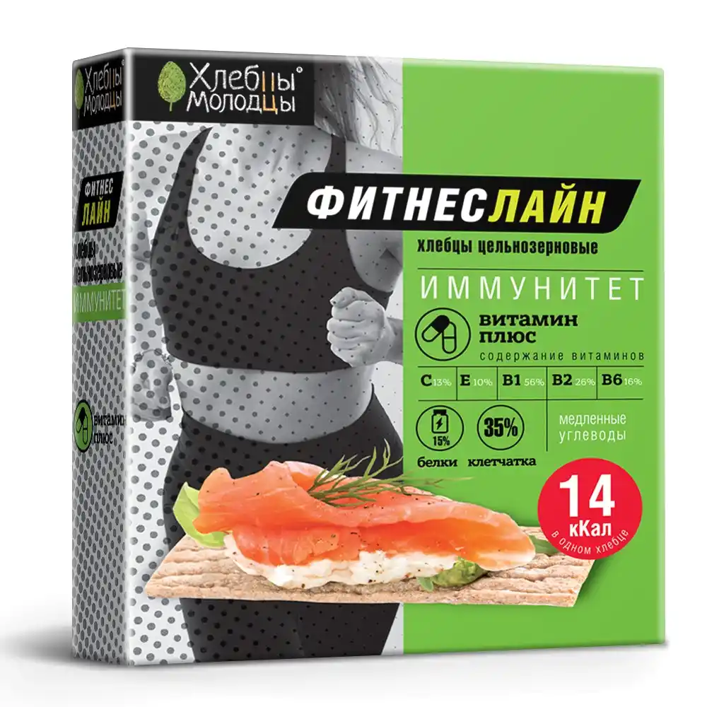 Хлебцы Хлебцы-Молодцы ФитнесЛайн