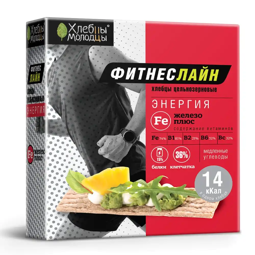 Хлебцы Хлебцы-Молодцы ФитнесЛайн