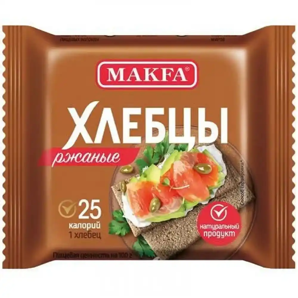 Хлебцы 60гМакфа хрустящие