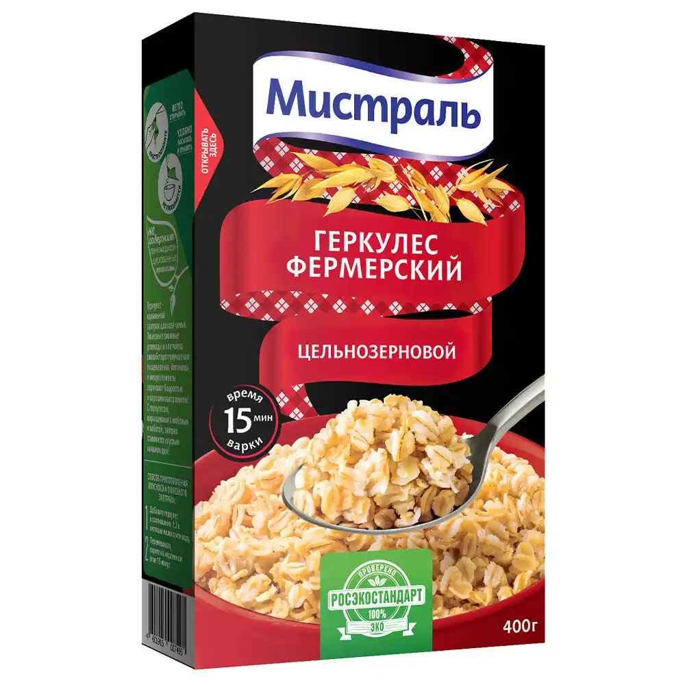 Хлопья МИСТРАЛЬ Геркулес