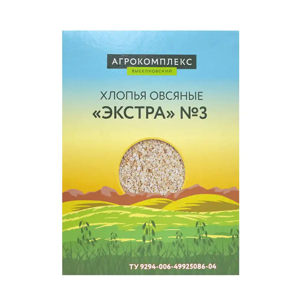 Хлопья Агрокомплекс овсяные