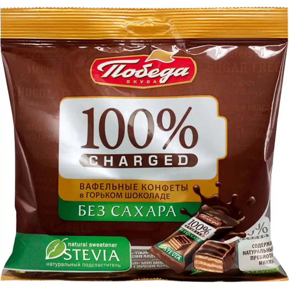 Конфеты Победа вафельные