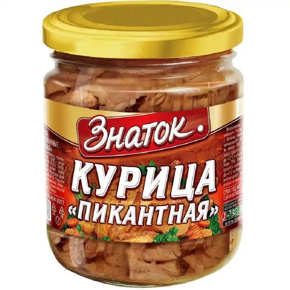 Консерва Знаток Курица
