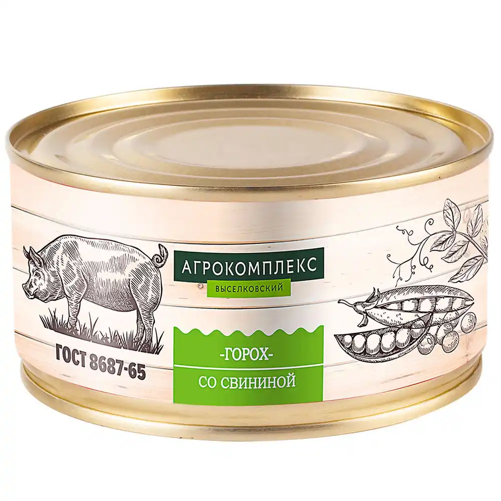 Консервы Агрокомплекс горох