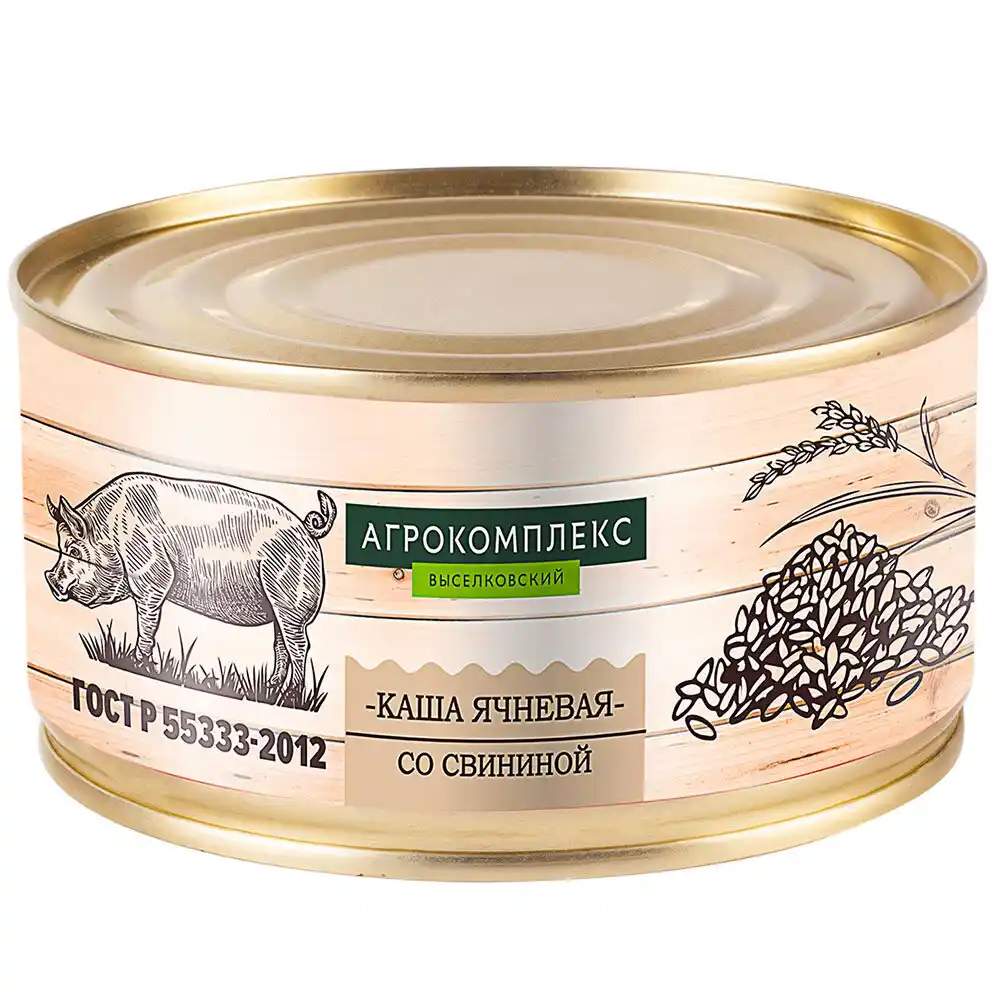 Консервы Агрокомплекс каша