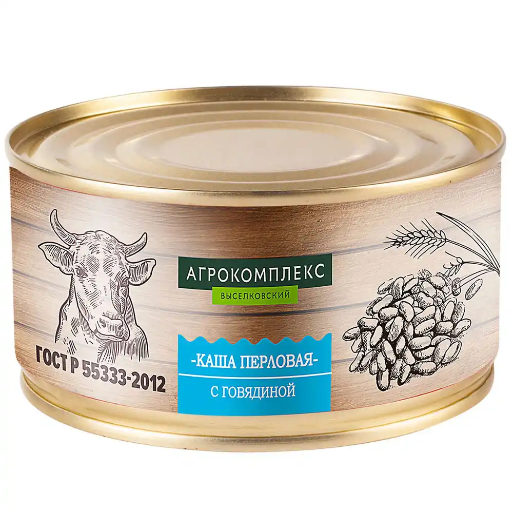Консервы Агрокомплекс каша