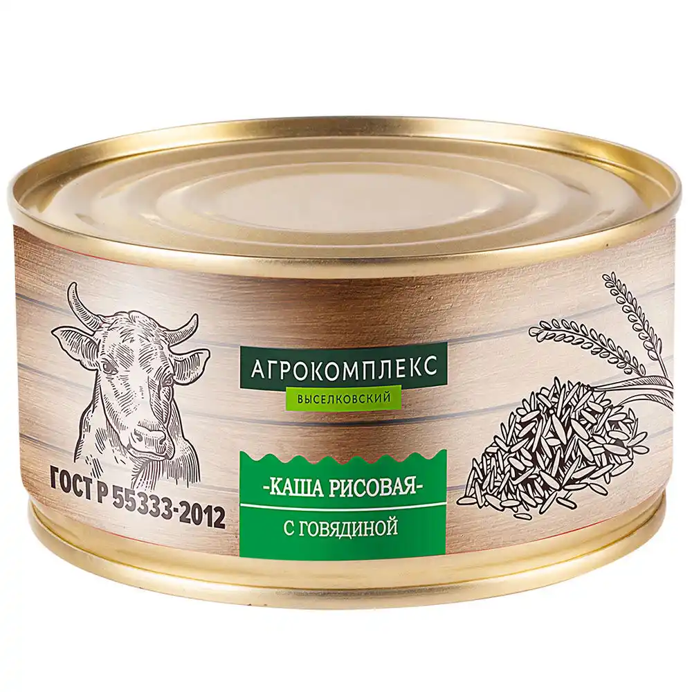 Консервы Агрокомплекс каша
