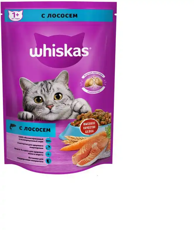 Корм Whiskas Лосось