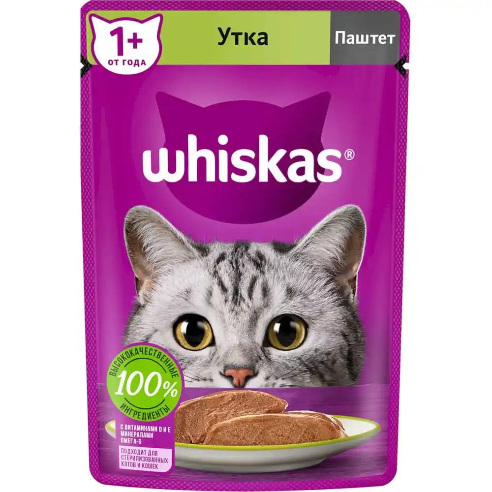 Корм Whiskas Паштет