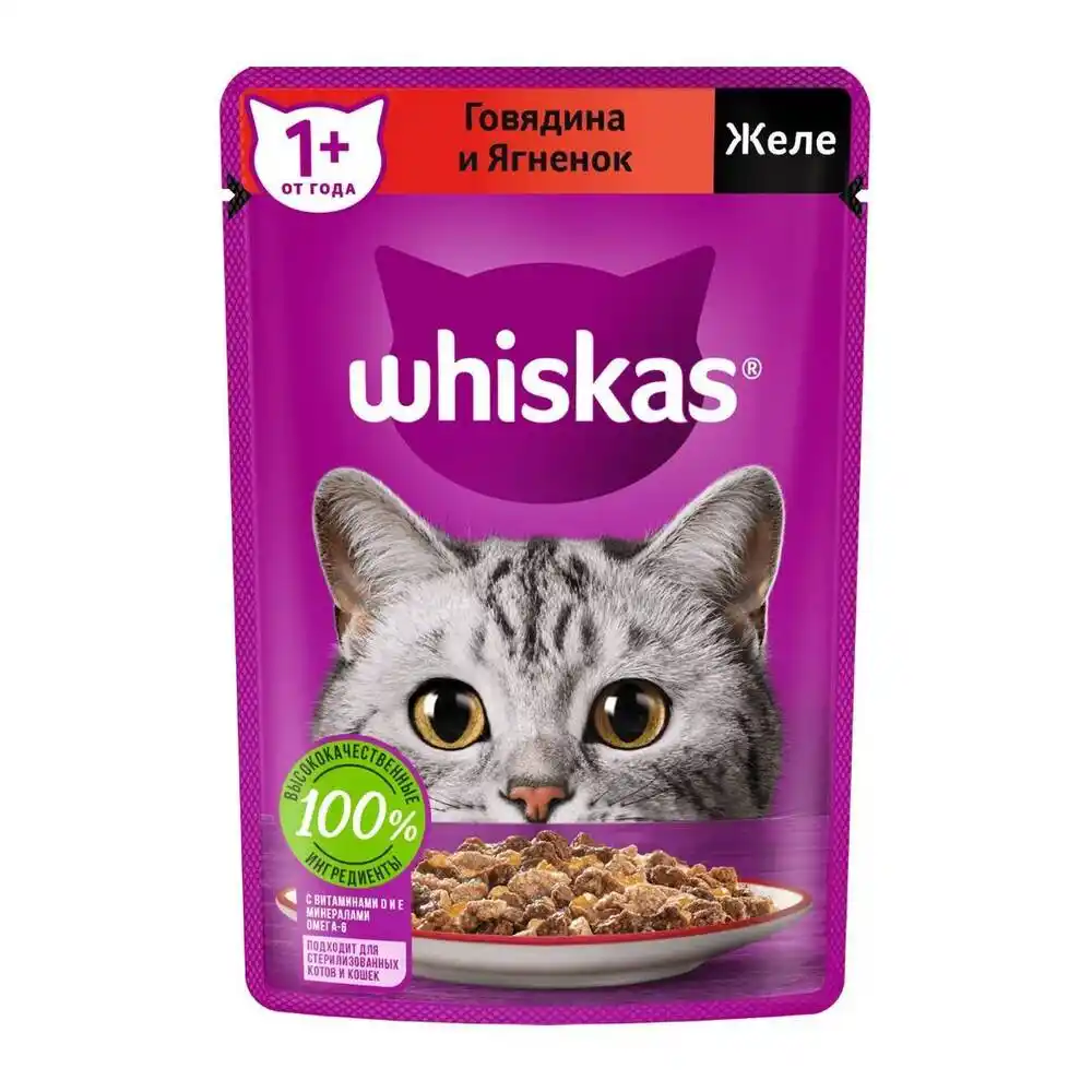 Корм Whiskas Желе