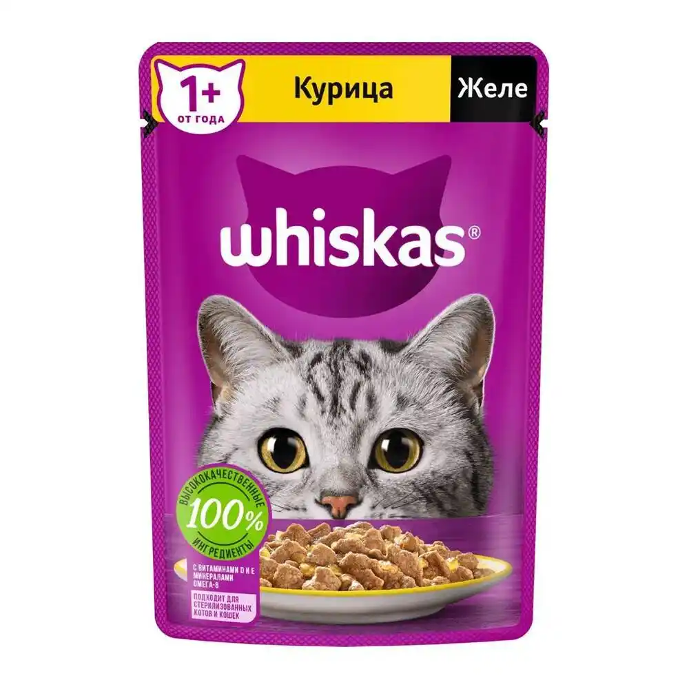 Корм Whiskas Желе