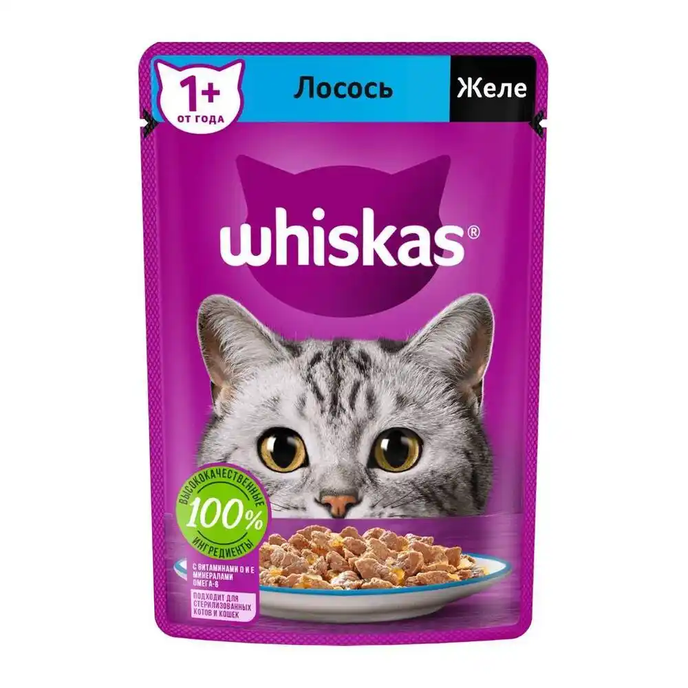 Корм Whiskas Желе