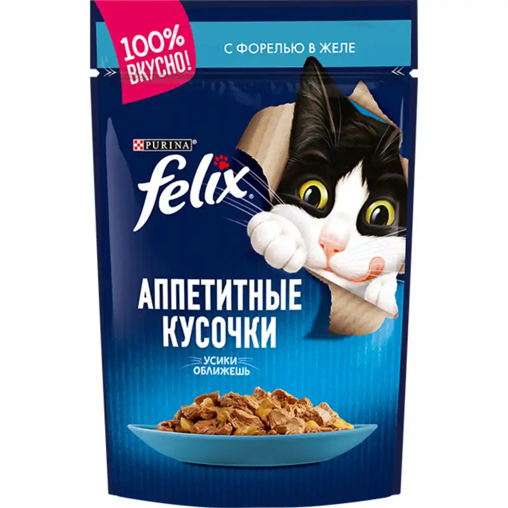 Корм Felix форель