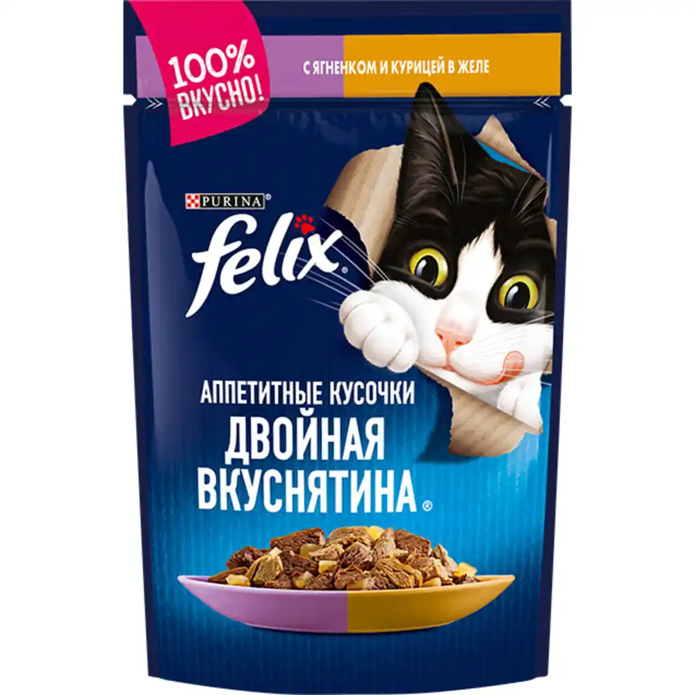 Корм Felix ягненок