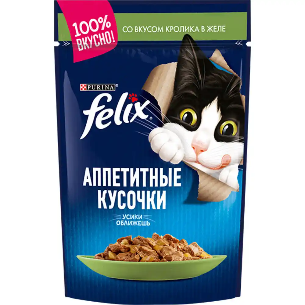 Корм Felix кролик