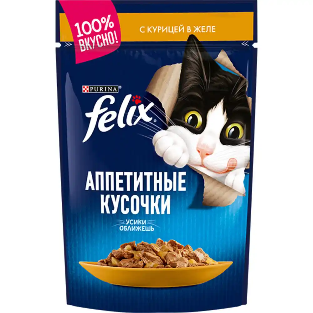 Корм Felix курица