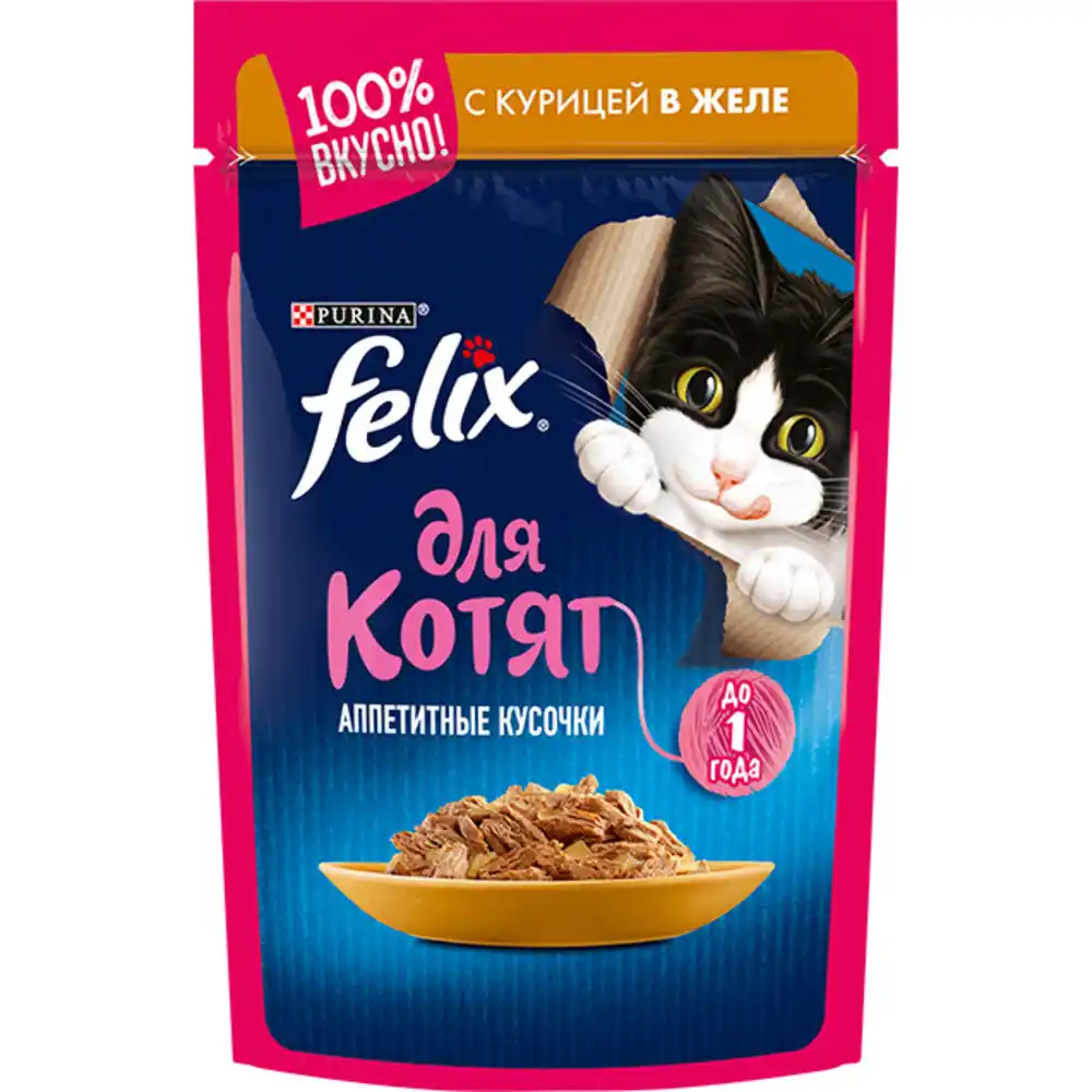 Корм Felix курица