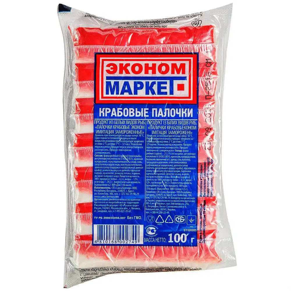 Крабовые палочки Санта