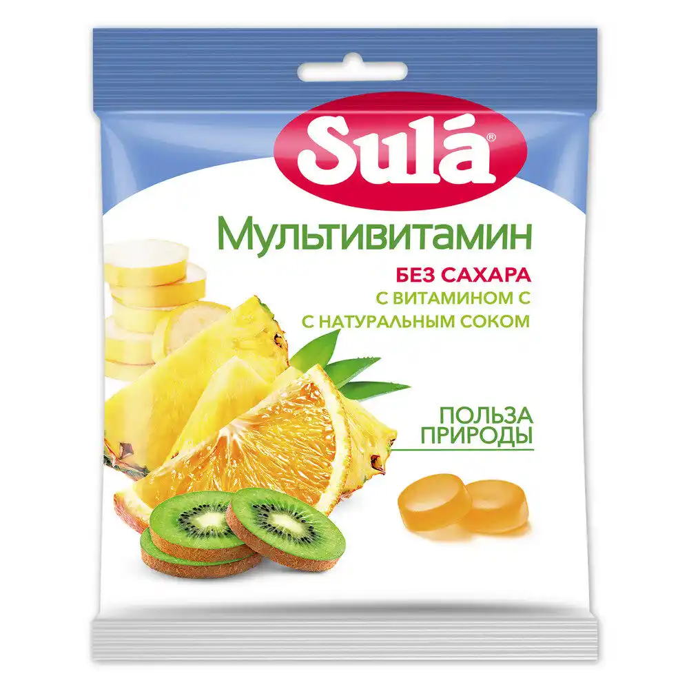Леденцы Sula Мультивитамин