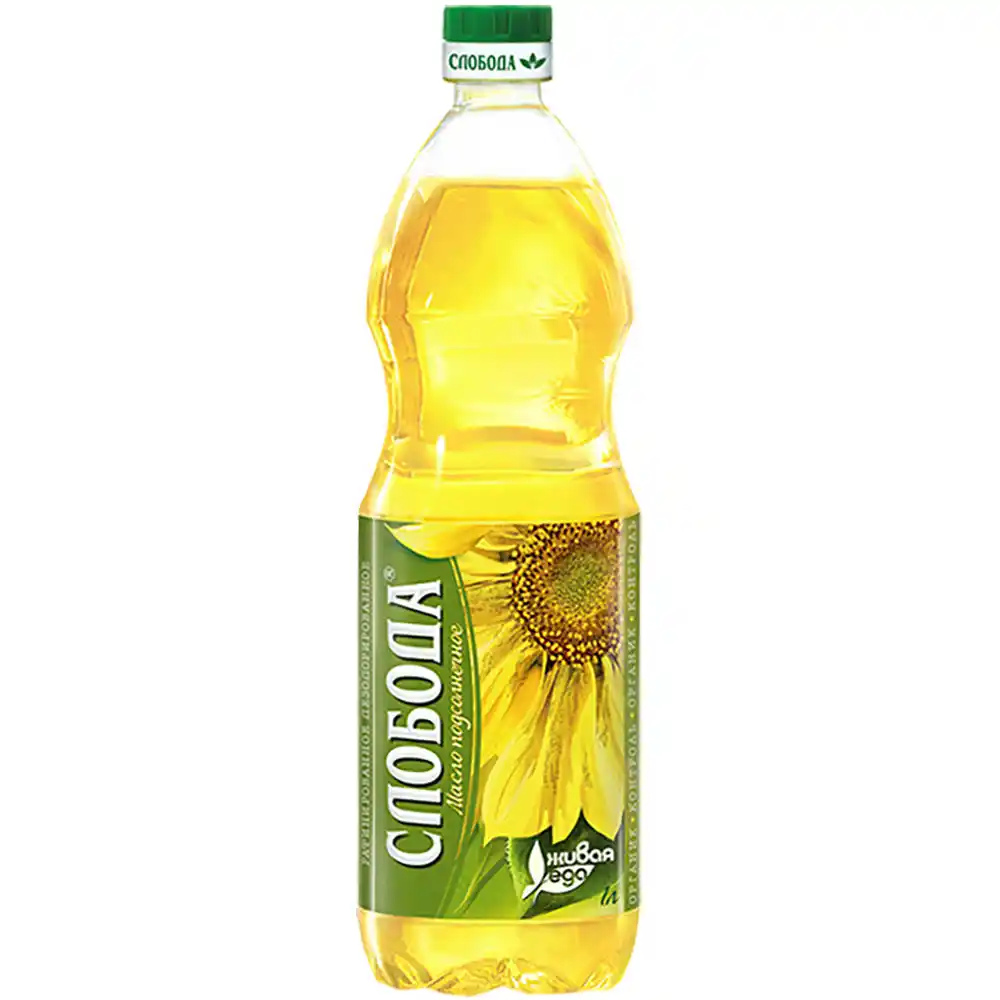Масло подсолнечное Слобода